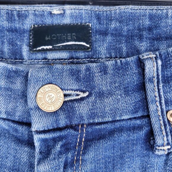 Mother Skinny Jeans The Looker Medium Kitty Size 28 - Picture 3 of 5